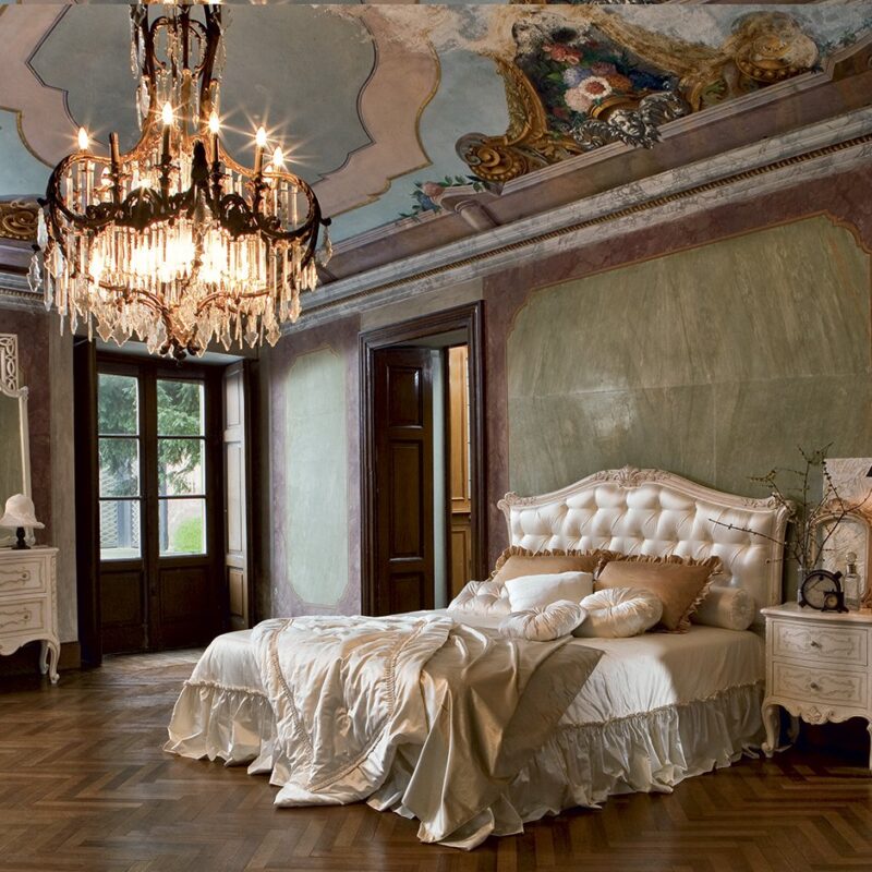 Testata letto borghese - capitonné